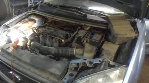 Проверка работы стартера на автомобиле Ford Focus