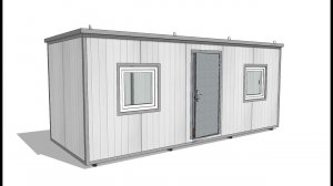 Бытовка 2,4х6х2,5 м (сэндвич-панель)