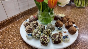 Яблочные трюфели