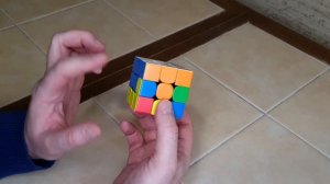 Сборка 2го среднего слоя Кубика Рубика 3х3 новичковым методом медленно и подробно