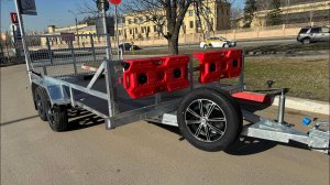 Прицеп для багги BRP MAVERICK X3 #багги #легковойприцеп