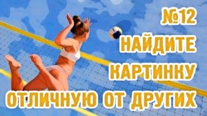 12 Простое упражнение для глаз. Найдите картинку отличную от других.mp4