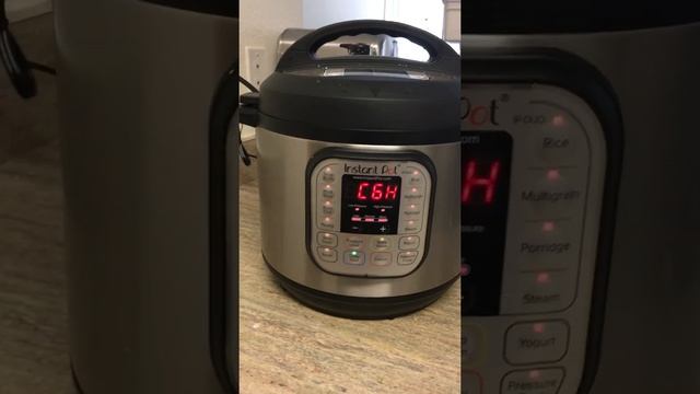 Instant pot problem