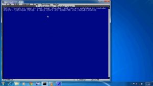 Edit Command in DOS