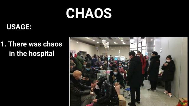 Chaos meaning | Pronunciation and use | Improve your English Vocabulary | Synonyms Chaos смотреть онлайн