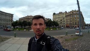 Петербургский ангел на скамейке. Триумфальные Нарвские ворота #24