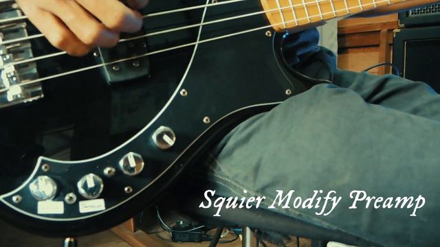 โมฯปรีแอมป์เบสเล่นดีกว่า เสียงมันไม่ค่อยถูกจริต Squier Dimension Bass preamp mods смотреть онлайн