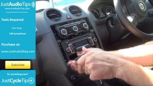 Radio Removal Volkswagen Caddy (2003-2013) | JustAudioTips