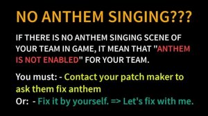 TUTORIAL - HOW TO MAKE YOUR NATIONAL ANTHEM PACK FOR PES 2017- PES 2020 (Tạo bộ nhạc quốc ca)