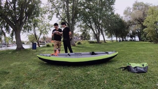 Vlog91| Unboxing Itiwit 2 seated Inflatable kayak 100 开箱迪卡侬充气船 смотреть онлайн