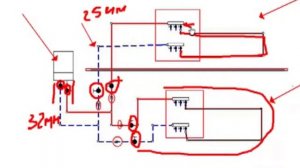 Система отопления частного дома теплый пол Водяной теплый пол Отопление двухэтажного дома