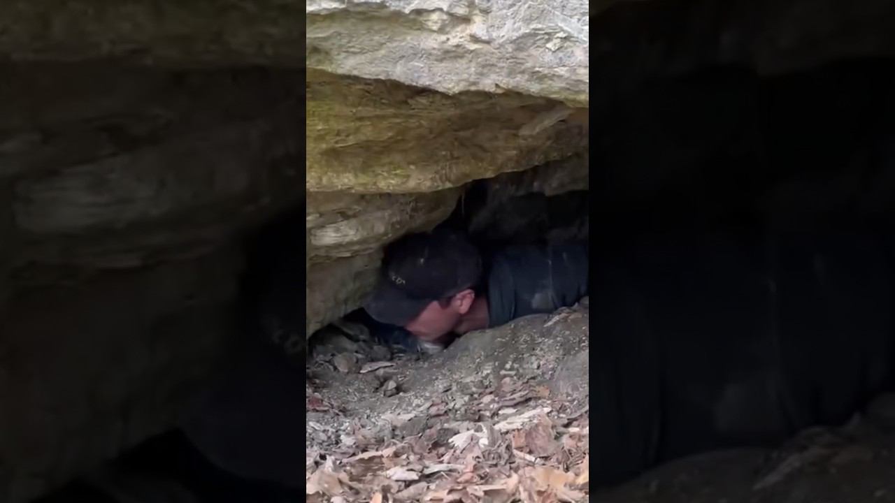 Еле ВЫЛЕЗ из ПЕЩЕРЫ смотреть онлайн