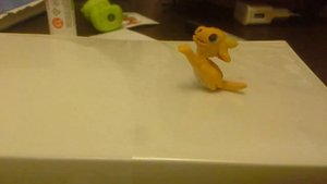 Как слепить маленького дракона