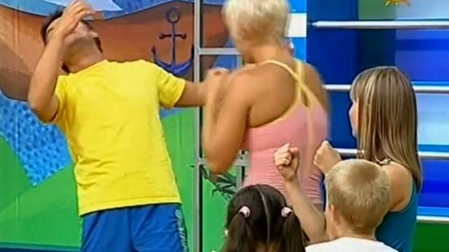 Зарядка с чемпионом - 2008. Наталья Рагозина, бокс
