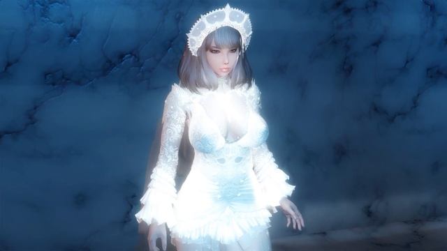 Skyrim: Winter Snow Dress HDT смотреть онлайн