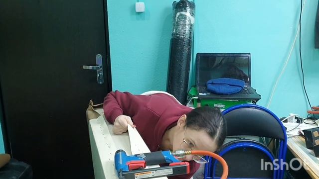 Перетяжка изголовья кровати за 10 минут ????? смотреть онлайн