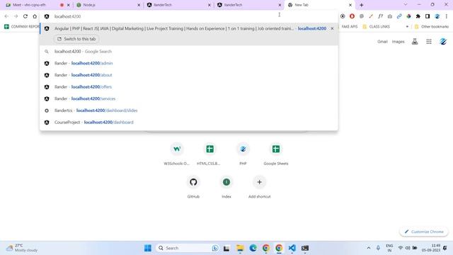 ANGULAR 16| CLASS-1|RequiredSoftwares| Commands|ProjectCreate|2023|Angular in Telugu| +91-900029970