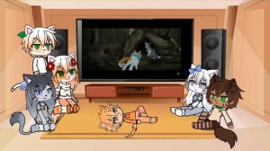 Реакция котов-воителей на видео про Быстролапа и Веснянку. || Gacha club/Gacha life.