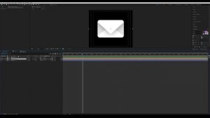 Анимация иконки мессенджера в After Effects.