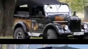 GAZ 69 RETRO CAR TUNING ГАЗ-69 ТЮНИНГ  ЭКСТРИМ 4х4