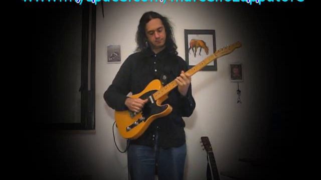 Fender Telecaster '52 Reissue minor blues MARCELLO ZAPPATORE chicken picking смотреть онлайн