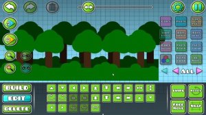КАК СДЕЛАТЬ ЛЕС В Geometry dash