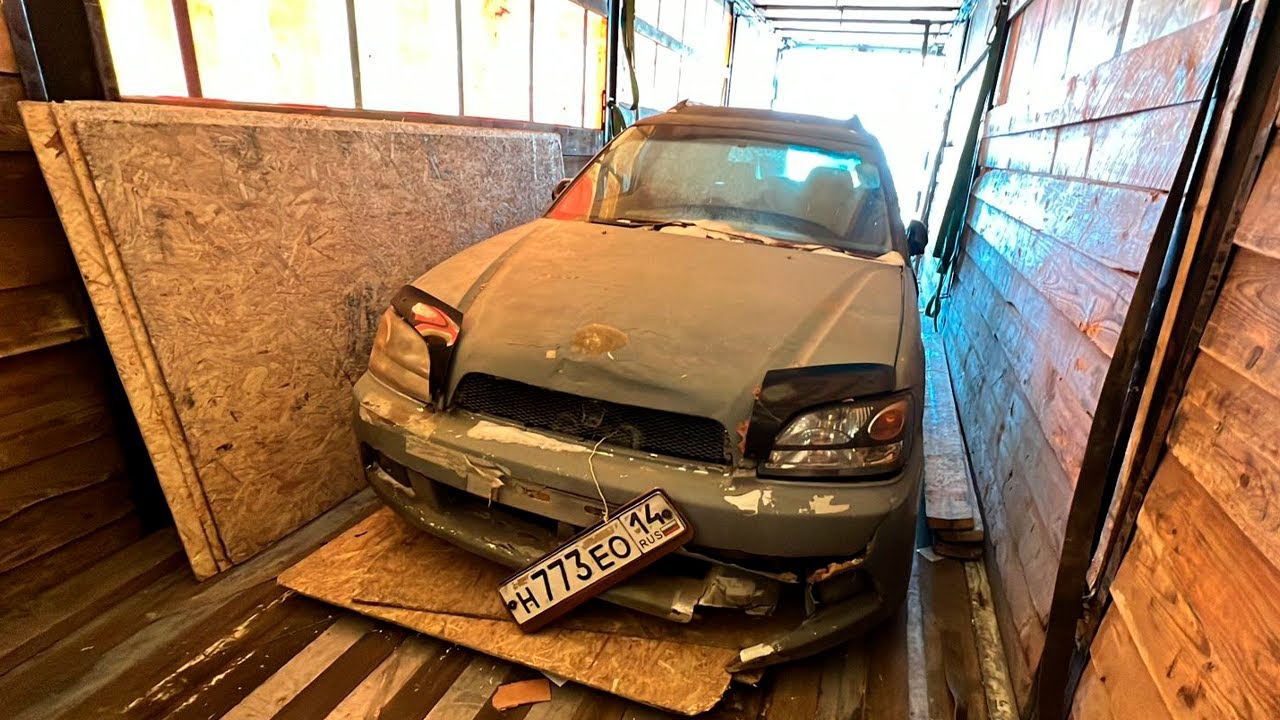 Оживление мертвеца! Купили Subaru Legacy за 70к в Якутии ?
