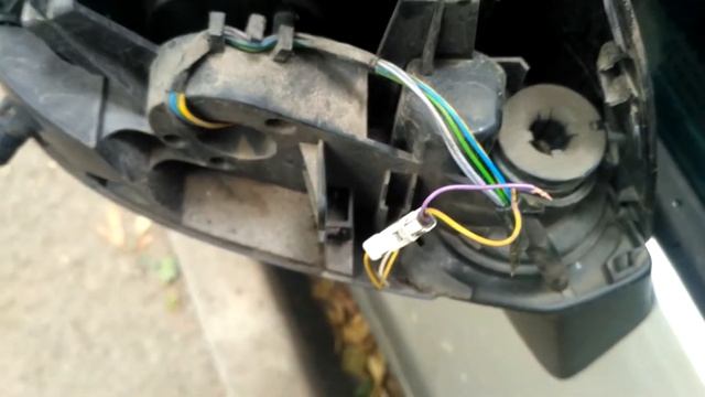 Scenic 3, проблема складывания зеркал.  Scenic 3, Side mirror issue.