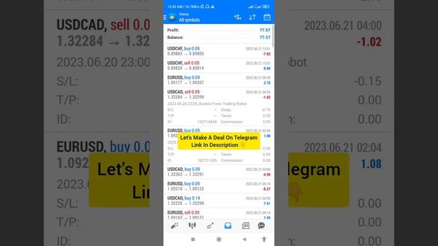 How I Earned 77$ In 1 Day With Fx Trading Robot | Make Money Online #fxtrading