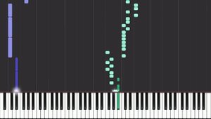 Kerosene - Crystal Castles - Piano Tutorial - Sheet Music & MIDI