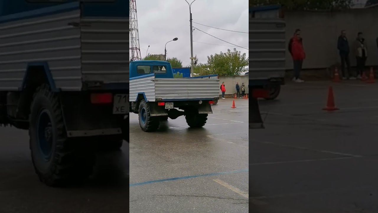 Болотоход на базе газ 66. Учимся водить! смотреть онлайн