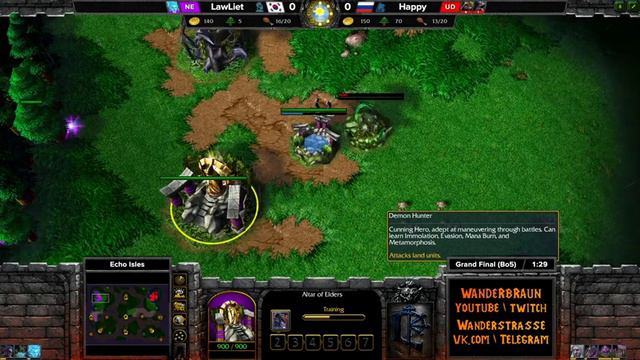 Happy идёт к победе. Douyu Yule Cup 4 [Warcraft 3 Reforged] смотреть онлайн