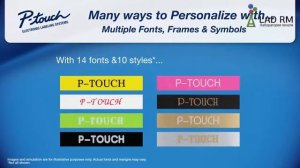 BROTHER P-Touch PT-D210 компактный принтер для печати этикеток.