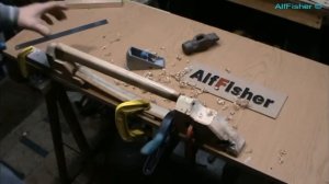 Самоделки. Приспособление для обработки ручки молотка 3