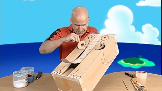 Crafts Ideas for Kids - Box Elephant | DIY on BoxYourSelf смотреть онлайн