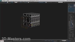 Наложение текстуры в 3d Max. Модификатор UVW Map