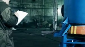 Работа газогенератора "УГЛАС-800". Ноябрь 2013