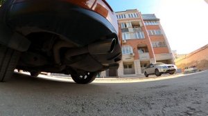 Штатный европейский выхлоп Infiniti FX45