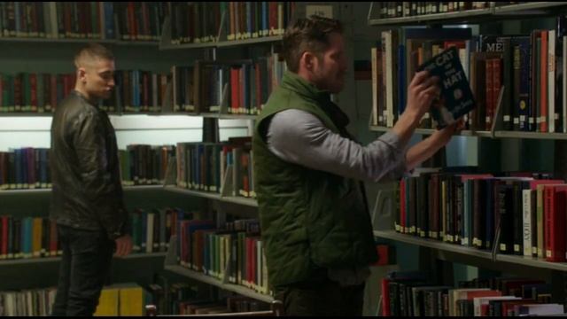 Робин и Уилл в библиотеке  4x08 смотреть онлайн