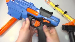Собрал Нерф МОНСТРА! Nerf Райвл Finisher + Рукоять с фонариком + запасной магазин