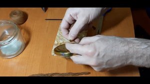 Масляный светильник с тремя фитилями. Масляная лампа своими руками. Вечная свеча.
