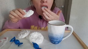 МУКБАНГ| Асмр/ Миренги, рафаэлло, конфеты / Mukbang | Mirengi, raffaello, candy