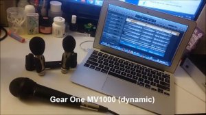 Microphone AB Test - Blue Yeti Pro, Behringer T1, Gear One MV1000 and Behringer C2