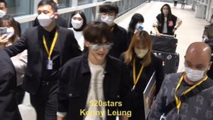 Siwan (ZE:A) 任時完Yim Si Wan(임시완) Hong Kong Airport Arrival 20230310 #AsianFilmAwards