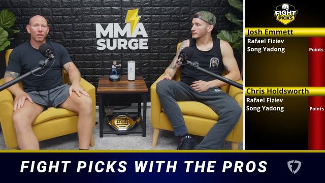 Fight Picks with the PROS | Lewis vs Gane UFC 265 | with Josh Emmett