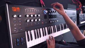 ASM Hydrasynth Deluxe Sound Demo (no talking) at Superbooth21