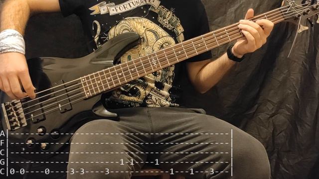 Static-X - The Only Bass Cover (Tabs) смотреть онлайн