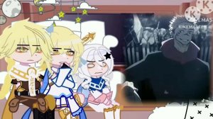 •|Genshin Impact react to Jujutsu Kaisen|•gacha club 🇧🇷/🇺🇸
