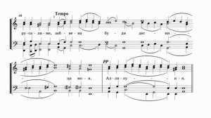 На реках Вавилонских, напева Зосимовой Пустыни. Излож. иером.Нафанаила, для мужского хора