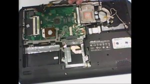 Asus k70ab laptop dissasembly - taken apart